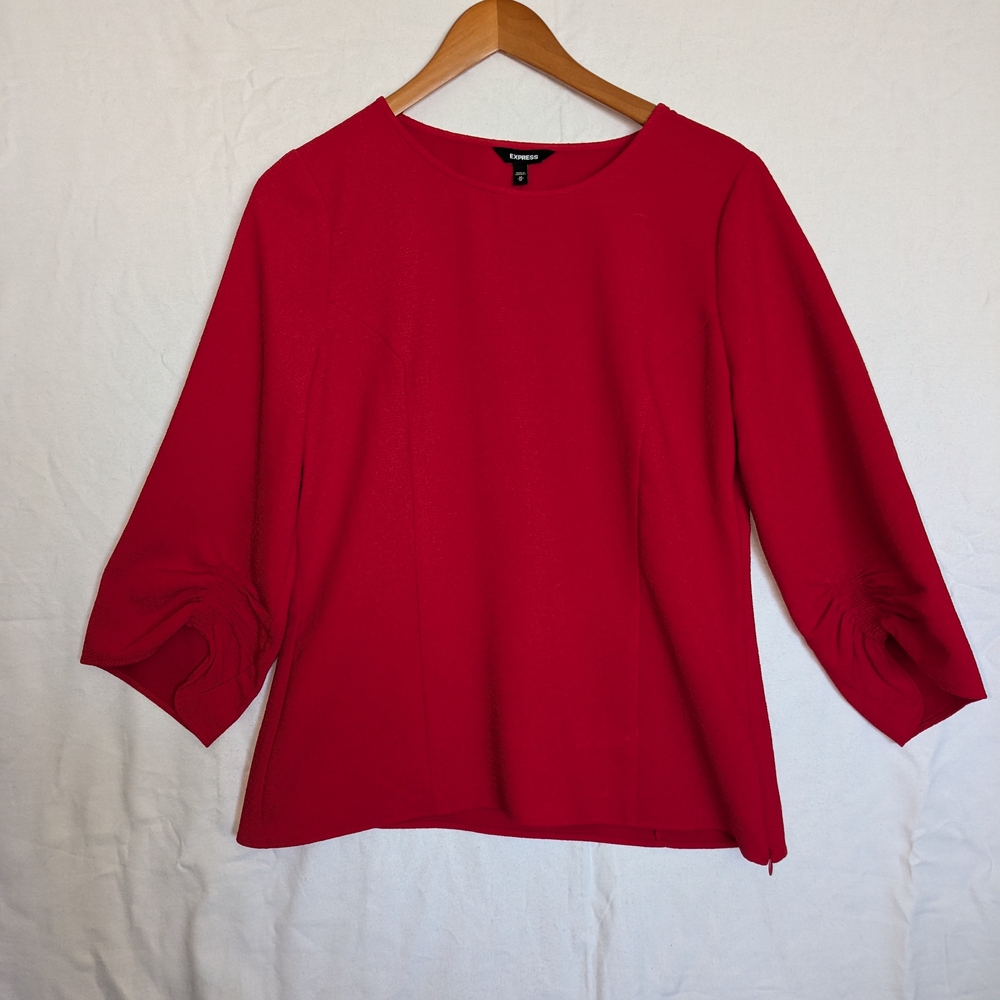 Elegant Red Women's Top